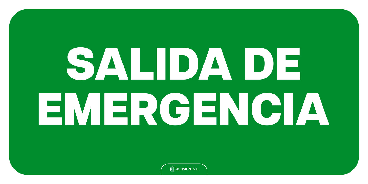EVH-13 / SALIDA EMERGENCIA