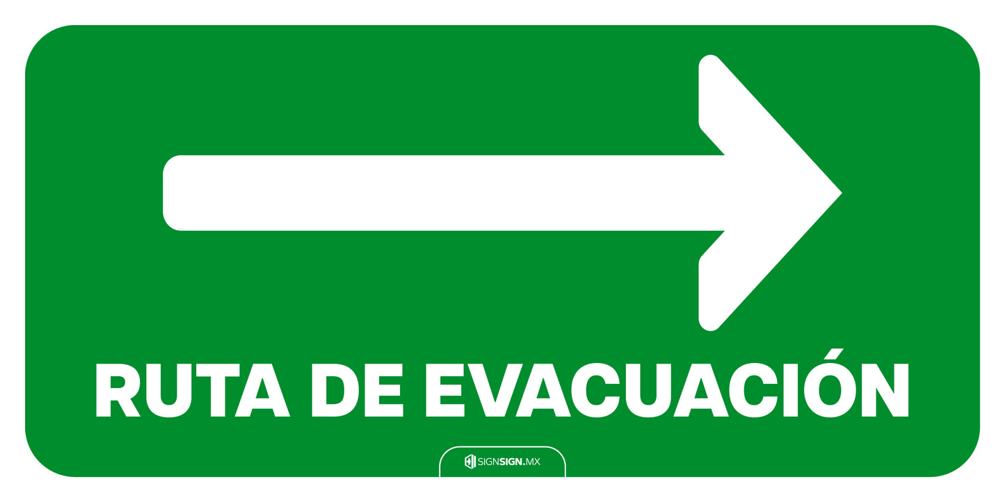 EVH-02 / RUTA DE EVACUACIÓN DERECHA